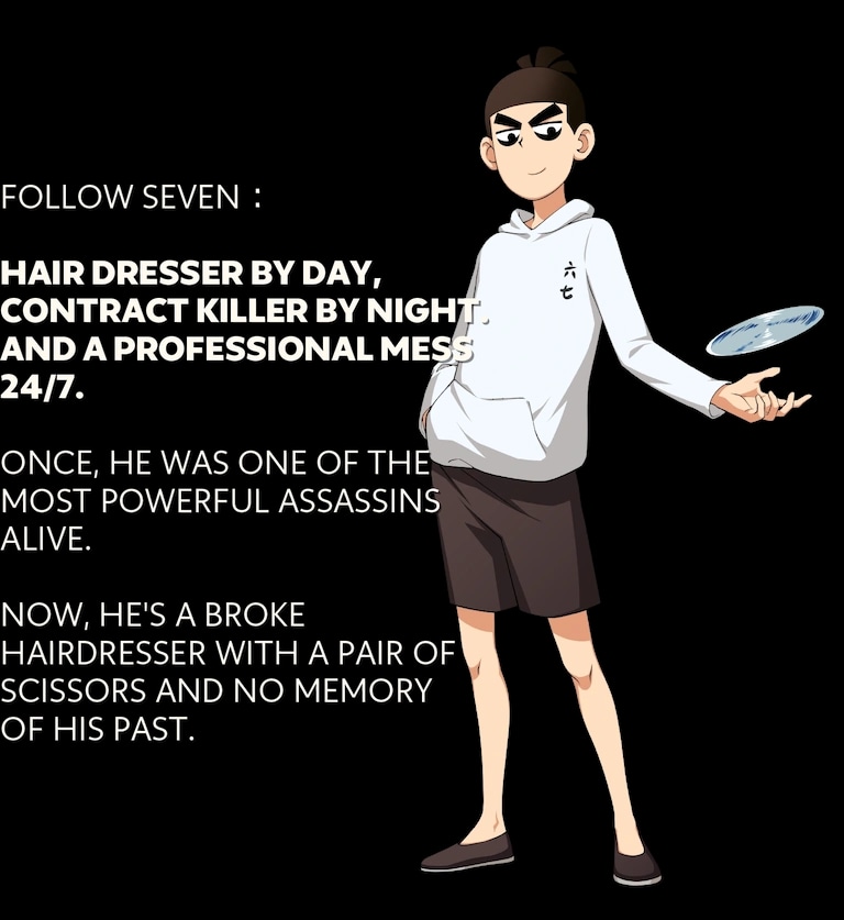 Scissor Seven story overview - The journey of an amnesiac hairdresser turned assassin